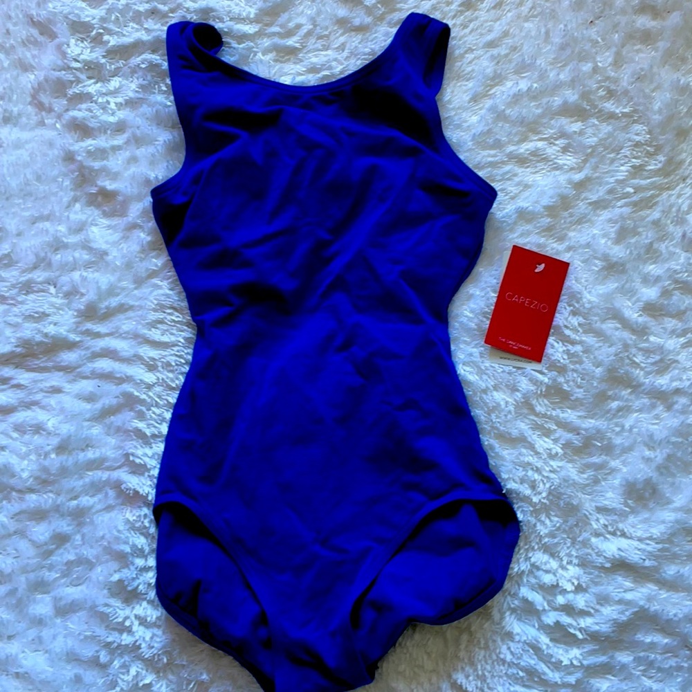 Capezio Leotard NWT Blue Small